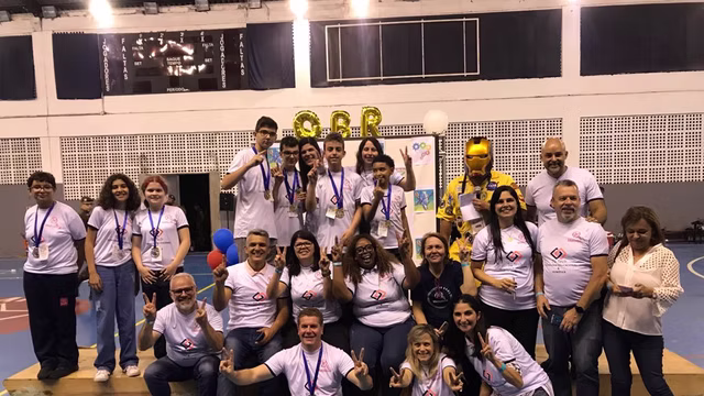 Campeões da etapa estadual da OBR